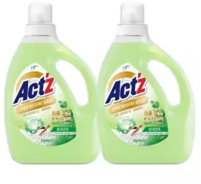 액츠 프리미엄플러스 유칼립 용기 2.7L 2개