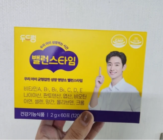 두드림 키즈 밸런스타임 종합비타민 120g, 60회분, 1개 - 쿠팡