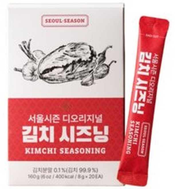 서울시즌 디오리지널 쌈장김치 스테이크 시즈닝 후리가케 저칼로리 소스 스틱 E4H301 E4H302, 2개, 160g
