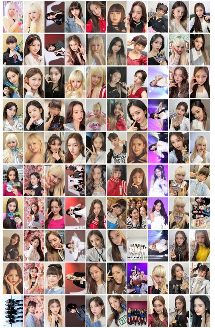 오커린 아이브 포토카드 IVE 포카 앨범 굿즈 100장 안유진 장원영 가을 레이 리즈 이서, 1