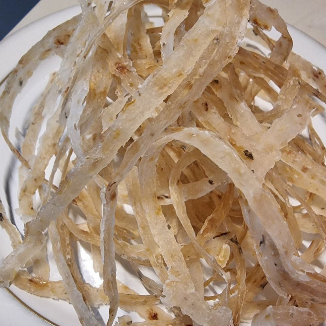 고품질 명엽채 92% 명태어육 국내가공 도매직판 명태채 (무연육 무전분 무방부제 무색소), 1개, 300g