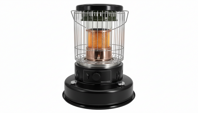 알파카 세라믹코팅 석유히터, TS-460S(블랙)