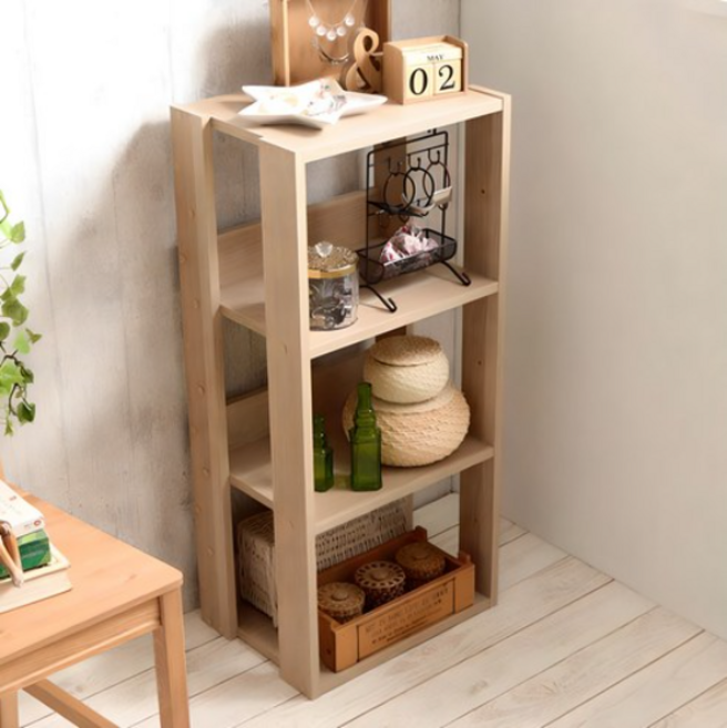 아이리스 수납 선반 3단, 베이지