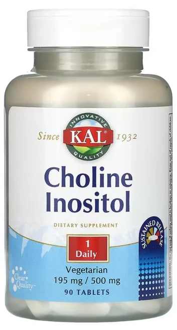 칼 이노시톨 콜린 90정, 1개 - 쿠팡
