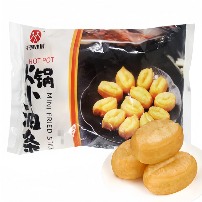 홍홍 중국식품 훠궈 미니 유툐우 궈즈 유티아오 요우티아오 유톨 YOUTIAO 중국꽈배기 중국식 아침, 300g, 1개