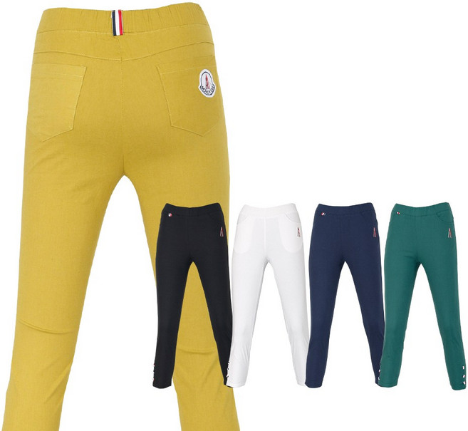 골프연습용품 골프용품 페라어스 여성 린넨 스판 여름골프8부팬츠 APYE8099M9 베스트