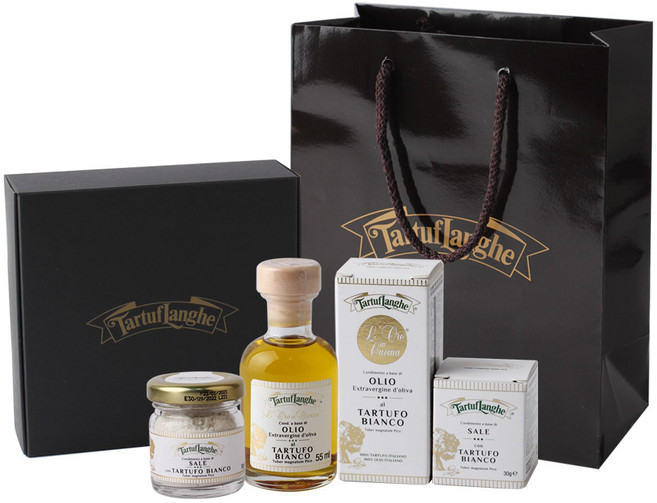 타르투플랑게 화이트 트러플오일 55ml+트러플소금 30g 세트 답례품 단체선물, 1세트, 55ml