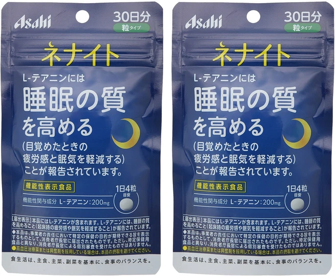 Asahi 네나이토 200mg 타블렛, 2개, 120정 - 쿠팡