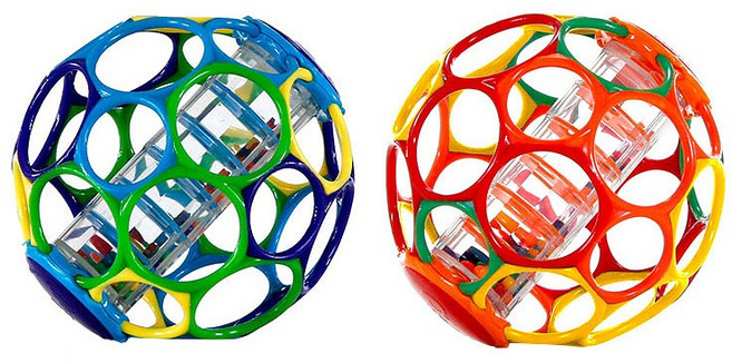 오볼 레인스틱 아기공, 랜덤 발송, 1개