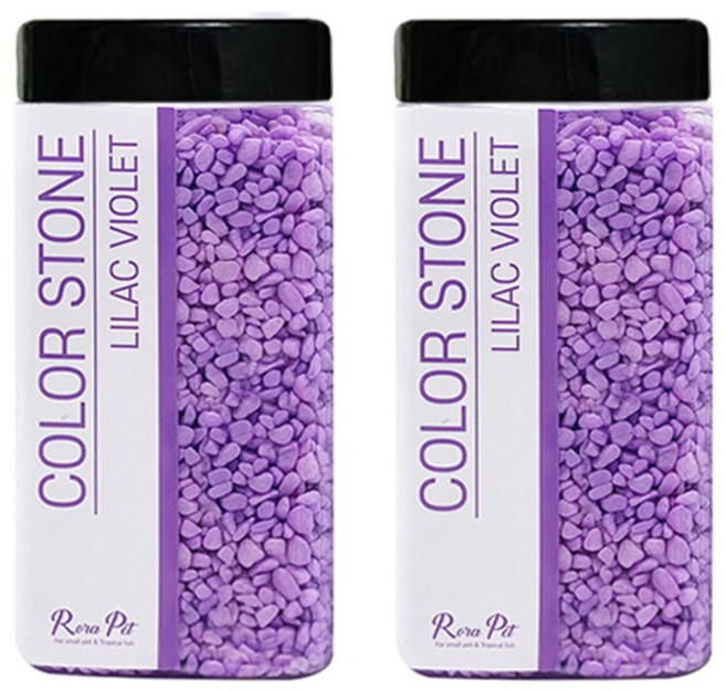 로라펫 컬러스톤 1300g, 크리스탈화이트, 2개