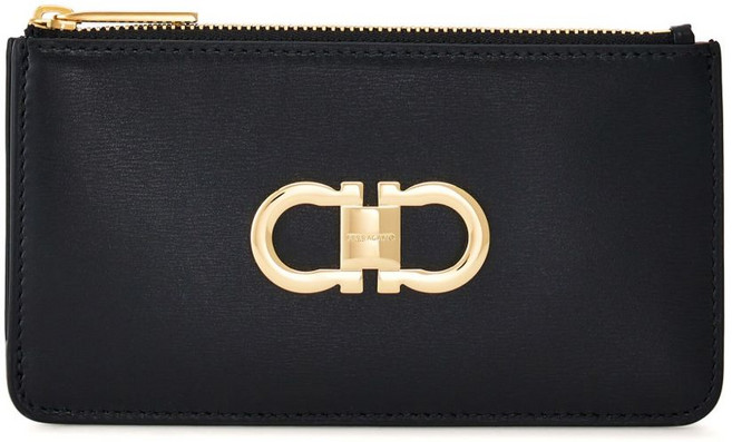 페라가모 간치니 가죽 카드홀더