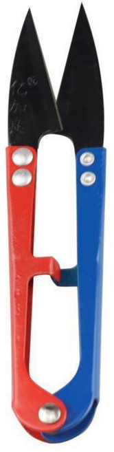 억가량 작은 수리기 실밥 자르기 가정용 핸드메이드 거즈 가위 u형 수리기 십자수 자수 공구 옷 재단바느질 가위, 여섯 줌