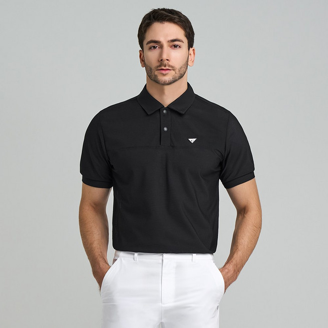 다운블로우 남성 스포츠 메쉬 카라 반팔 티셔츠 DB 5112M