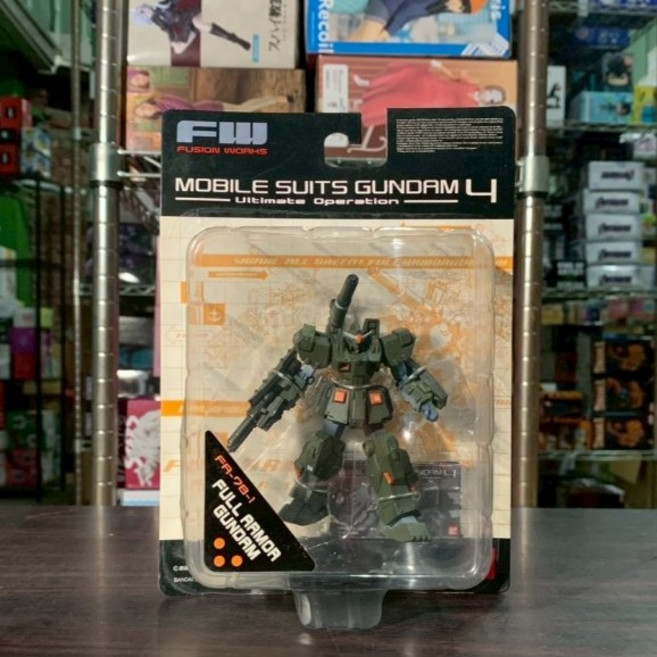 FW FUSION WORKS Mobile Suits Gundam 4 Ultimate Operation FA-78-1 Full Armor Gundam 景品 公仔, 1個