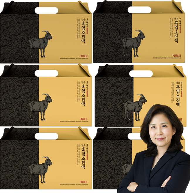 김소형 원장 무항생제 흑염소 사용 명품 흑염소 진액 국내산 자연방목형 흑염소즙, 70ml, 180개