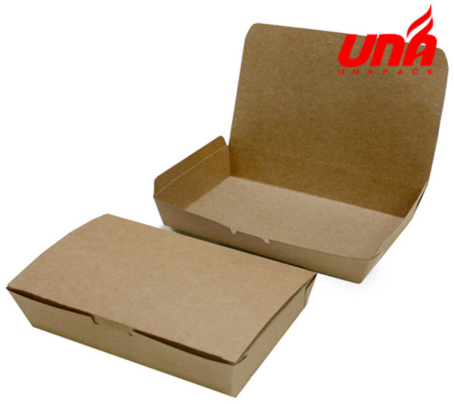 크라프트 3호 종이도시락, 1개, 500개