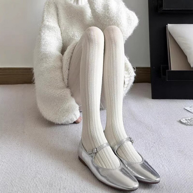 여성 패턴 꽈배기 면 타이즈 착시 기모 시스루 압박 레깅스 보온성 슬림핏 쫀쫀한 신축성 사계절 유발 무발 가을 겨울 스타킹 롱부츠 레그웨어 스커트 원피스 패션 코디