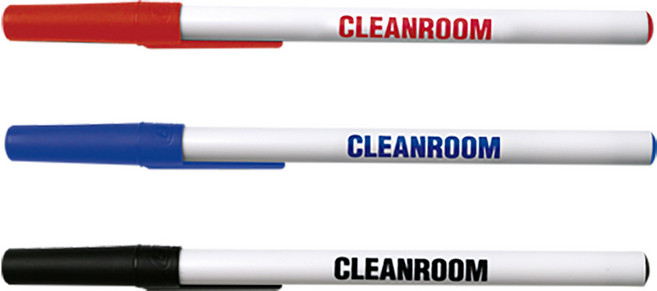 CLEANROOM PEN 클린룸 펜, STICK PEN(스틱 펜), 검정(12EA)
