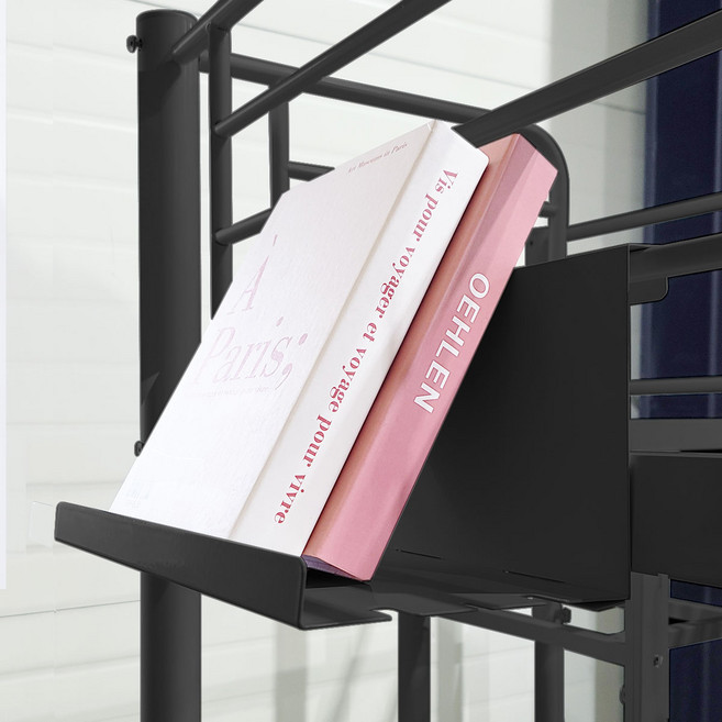 일루일루 이층침대 거치형 사이드 테이블, 1개, 블랙