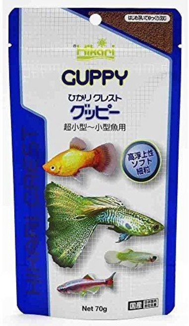 히카리 구피 사료, 70g, 1개