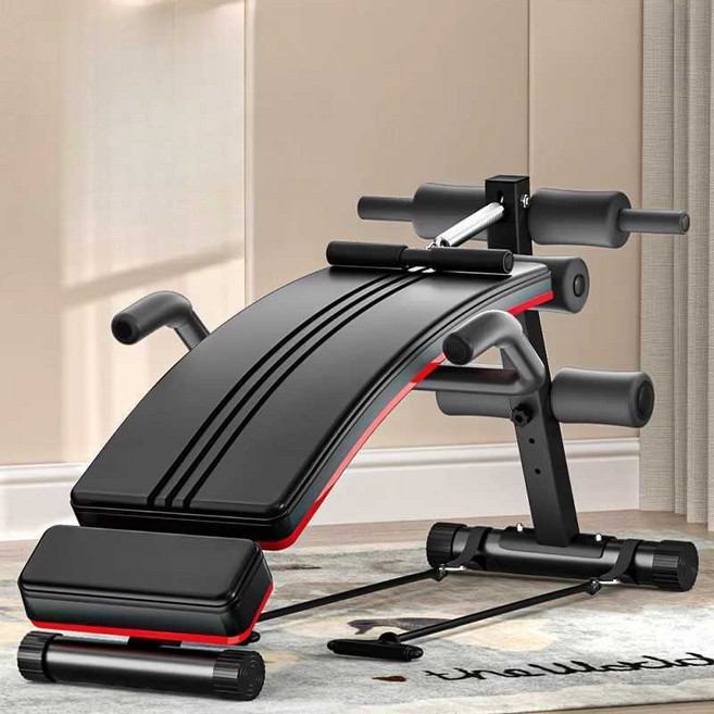 싯업 보드 윗몸일으키기 싯업바 헬스장 체육관 홈짐, 1개, 조절형 헤드