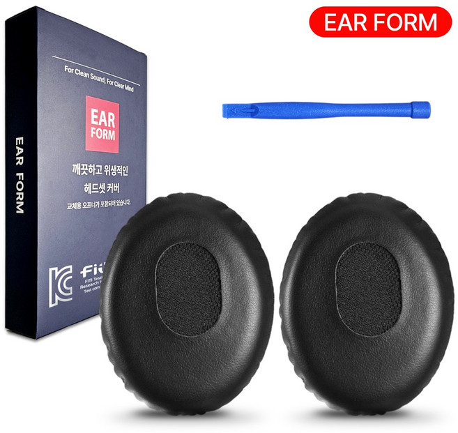 이어폼 보스 OE1 QC3 헤드셋 커버 이어패드 호환 쿠션, 블랙 H035, 1개