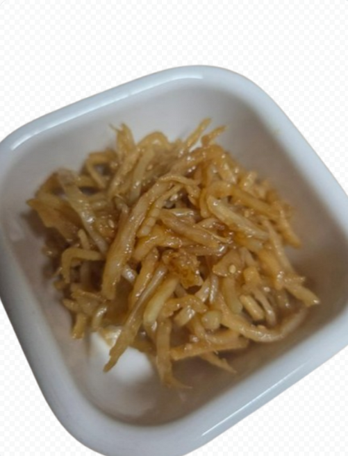 진실된손맛 달큰짭조름한감칠맛 간장진미채볶음 밑반찬 도시락반찬, 2개, 100g