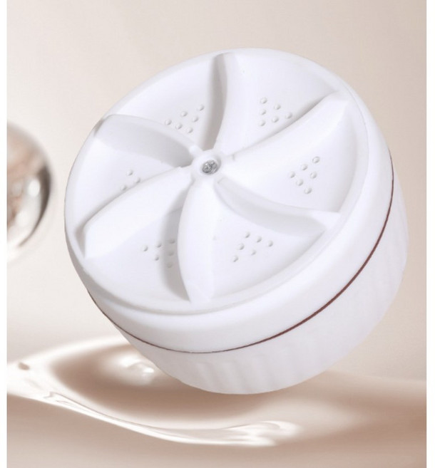 터빈 세탁기용 휴대용 세탁기 초음파 가정용 여행용 USB 충전기 자동 종료 타이밍 30분