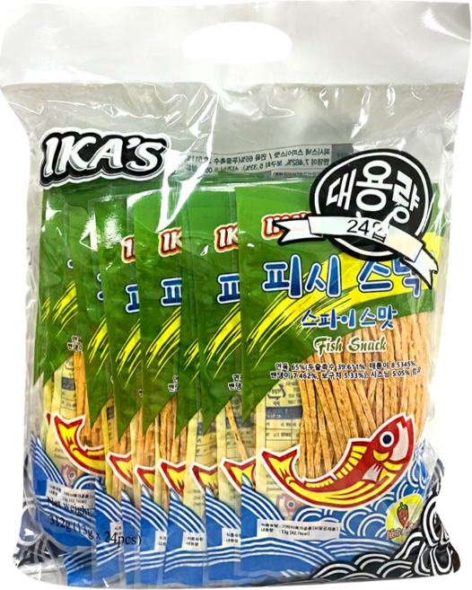 피시스넥 스파이스맛(13g ), 48개, 13g