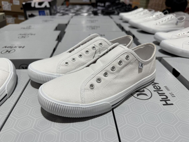 Hurley 帆布鞋 懶人鞋 白色 女款