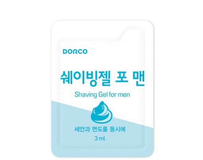 도루코 일회용 쉐이빙젤 3ml 면도크림 면도젤 여행용