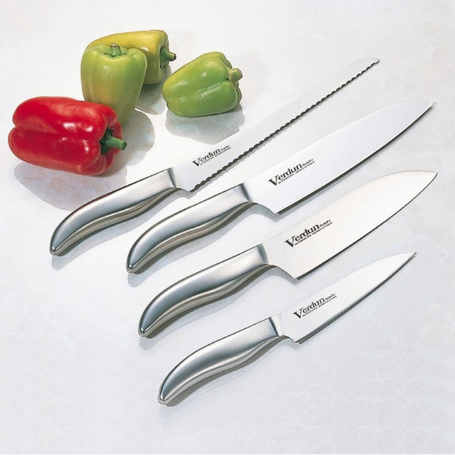 일본 시모무라 베르단 칼 5종 식도 과도 빵칼 올스텐 스테인레스, 옵션선택, 식도(대), 1개