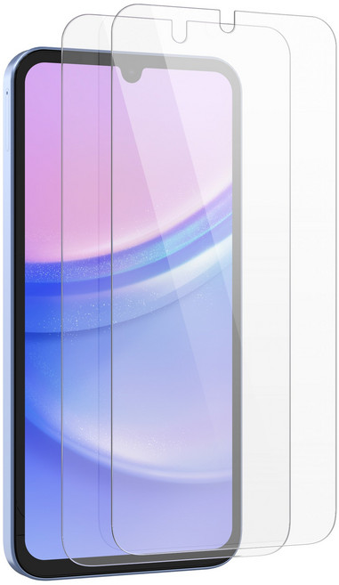 케이스박스 강화유리 액정 보호 필름 2매, 1세트