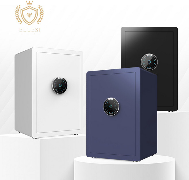 엘르시 지문인식 가정용금고 ELS-550M 개인 소형 디지털 스마트, ELS-550M 화이트