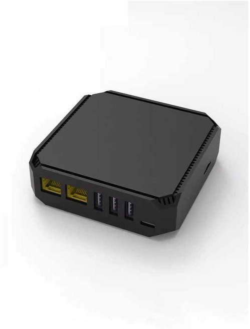 채굴 미니 미니PC 본체 코인 노드 주식 N100 윈도우11 WOL 데스크탑 소형 채굴기, 1개, 2. 듀얼+WiFi+BT+USB01+모바일인쇄