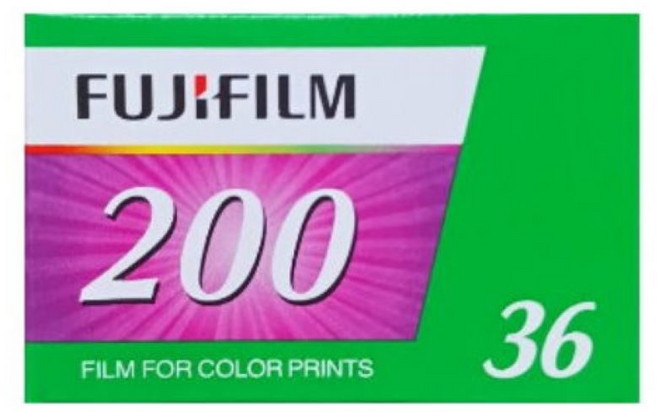 FUJIFILM 富士 200 彩色底片 36張 鮮豔色彩 復古風格, 1個