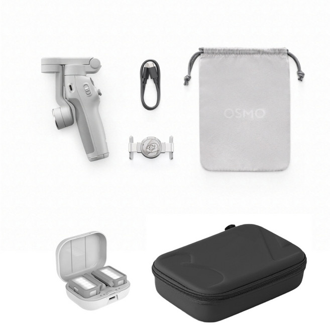 DJI Osmo Mobile 7 手機三軸穩定器 公司貨 聯強授權, 1個, 穩定器+收納包+補光燈