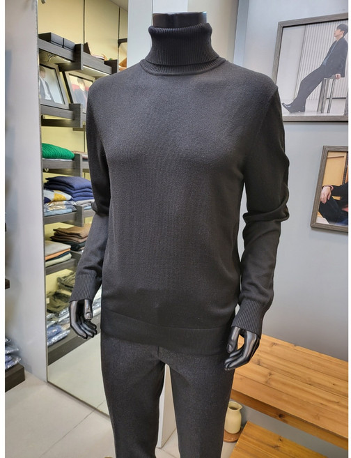 바쏘옴므 캐시미어 블렌드 베이직 남자 터틀넥 폴라 니트 4종 WSY4WN34A 35A 36A 37A -3990