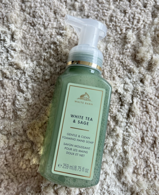 배스앤바디웍스 화이트반 포밍 핸드솝 핸드워시, 화이트 티 앤 세이지, 1개, 259ml