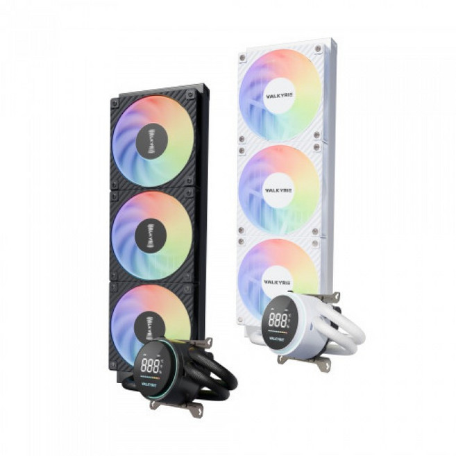 발키리 GLA-360 DIGITAL ARGB 화이트 수냉쿨러