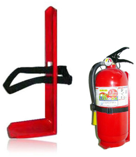 소화기 거치대 1.5kg 2.5kg 3.3kg 고정 벽걸이, 1개