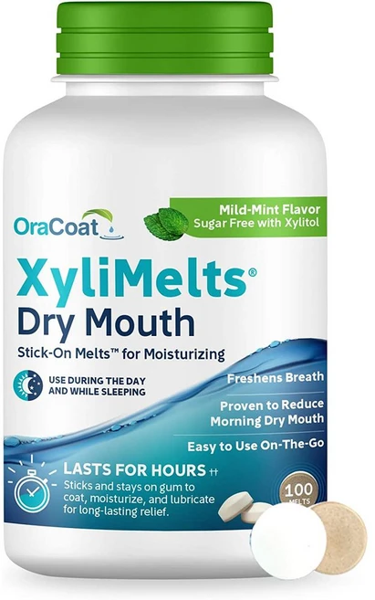 오라코트 자일리멜츠 마일드민트 자일리톨 캔디 100정, 1개 - 쿠팡