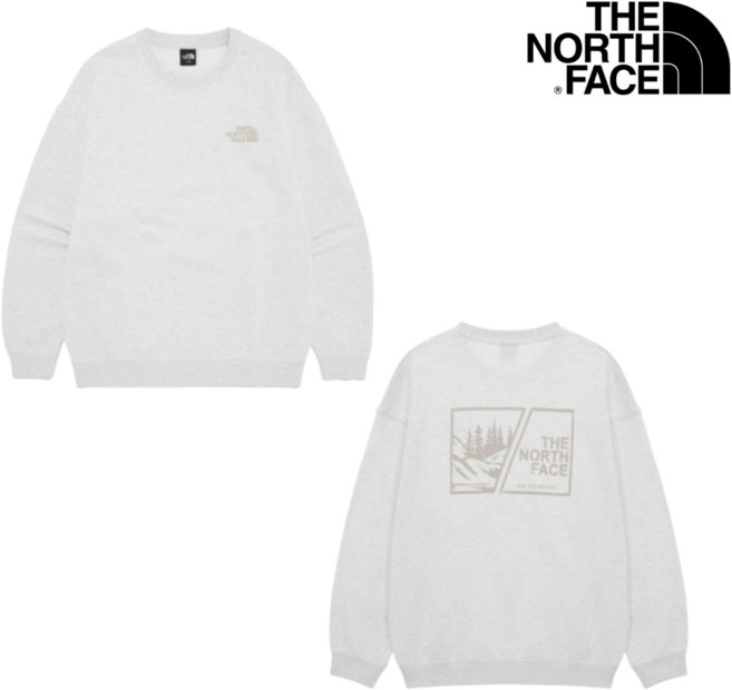 노스페이스 남성 루즈핏 보스크 스웻셔츠 NM5MR04C