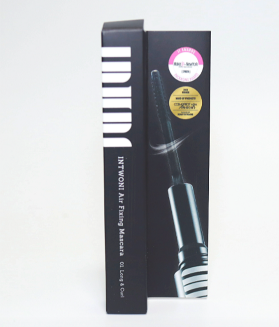 인투니 에이픽싱 마스카라 롱앤컬 번짐 없는 워터프루프 속눈썹 연장, 1개, #01_에어픽싱 마스카라(블랙)