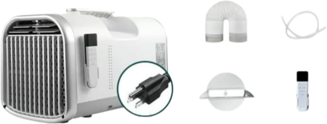 BXKT-22-T1 移動式空調 1300W製冷量, 1500W-V1pro升級版