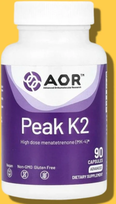 어드밴스드 올쏘몰레큘러 리서치 AOR 피크 K2 90캡슐 1개 - 쿠팡