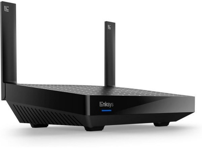 Linksys AX2200 | 듀얼 밴드 메시 WiFi 6 라우터 2.2 속도 15개 이상의 장치 연결 1500 평방 피트 커버리지 2024년 출시 블랙
