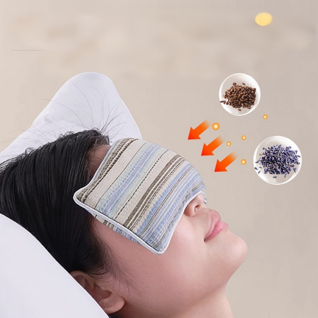 [이벤트 50OFF ] 눈베개 용품 피로회복 미세중력결명자 눈베개 수면 요가 차광안대