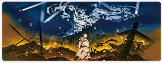 진격의거인 애니 가챠 마우스장패드 L 2XL 데스크매트, 05 진격의거인 L(800x300x4mm), 1개