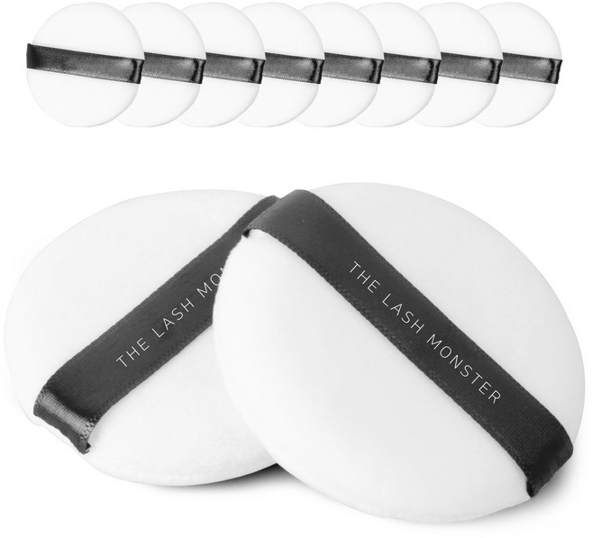 래쉬몬스터 소프트 쿠션 메이크업 퍼프 도톰하고 부드러운 재질, 1개